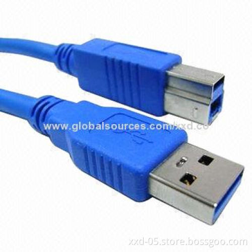 USB3.0 Cable/Data Transfer Cable AM-AM, Flame Retardant PVC Jacket